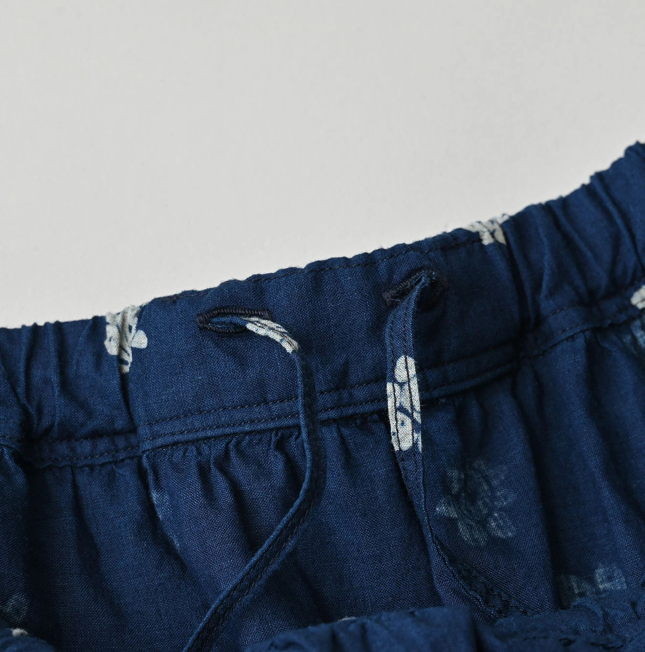 Indigo Hira Bandana Mix A la Mode Tiered Frill Petit Skirt