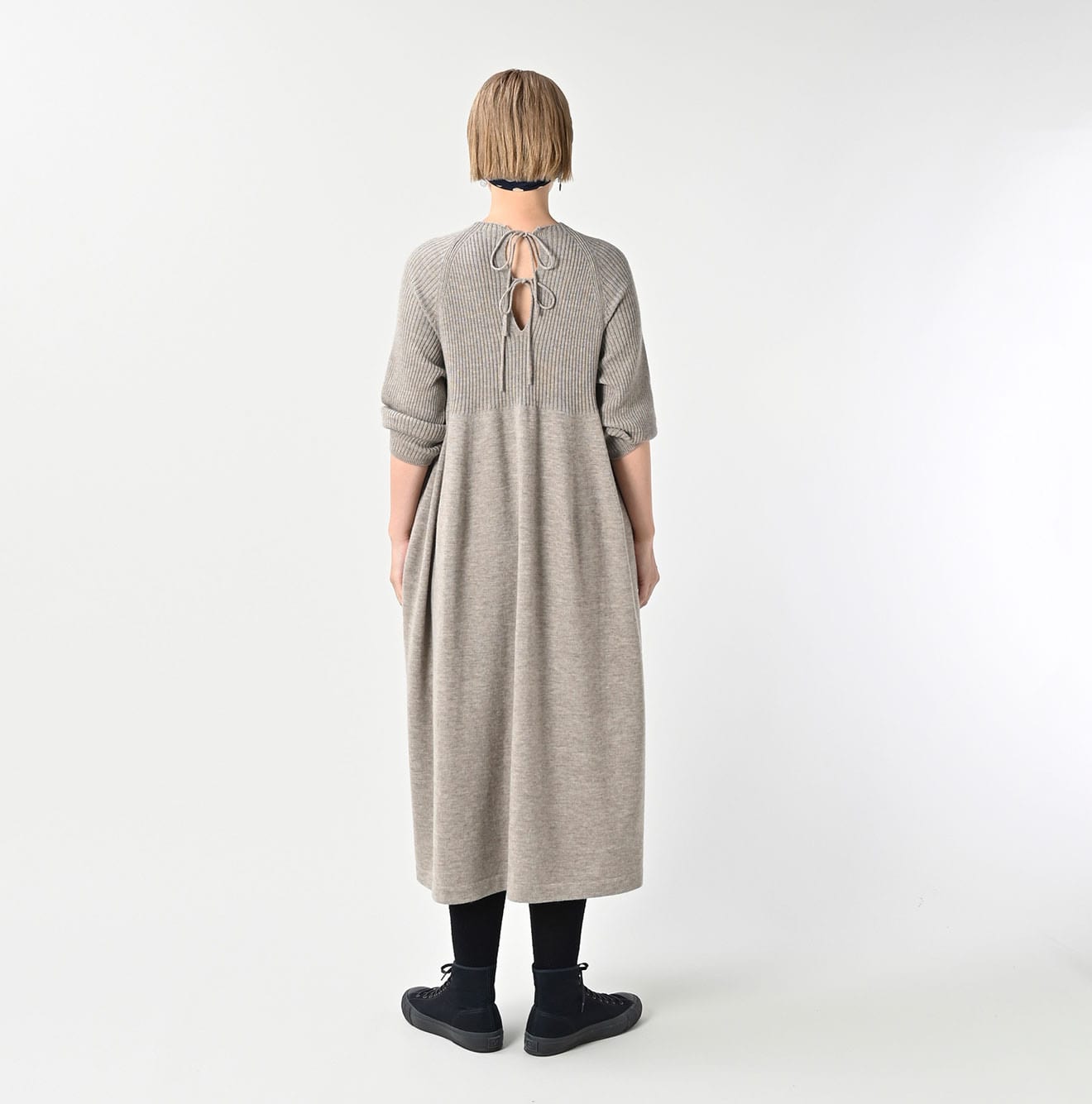 Yaku Merino Dress Female Model