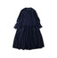 Pin Corduroy Tent Dress Navy
