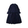 Pin Corduroy Tent Dress Navy