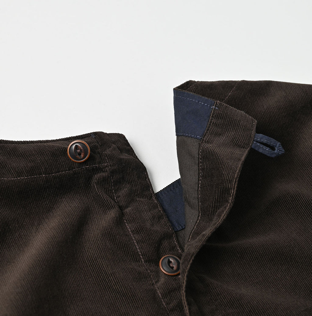 Pin Corduroy Tent Dress Detail