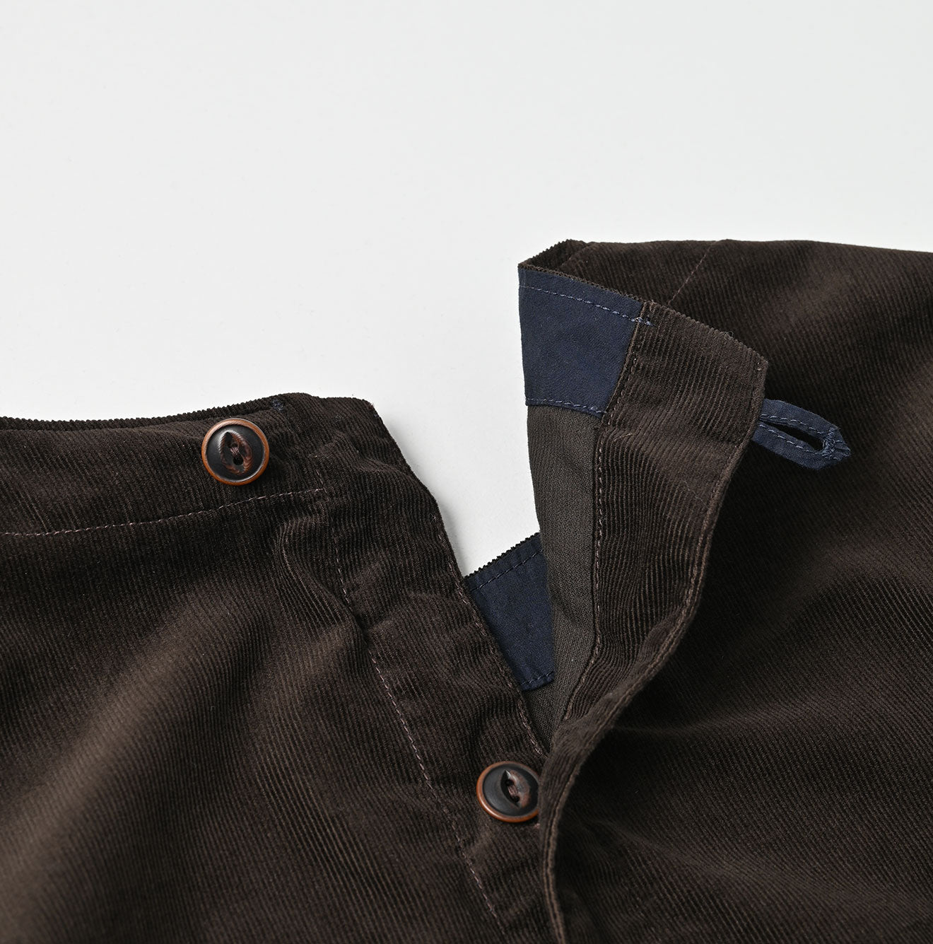 Pin Corduroy Tent Dress Detail