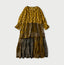 Indian Khadi Bandana Mix A la Mode Patchwork Tiered Dress