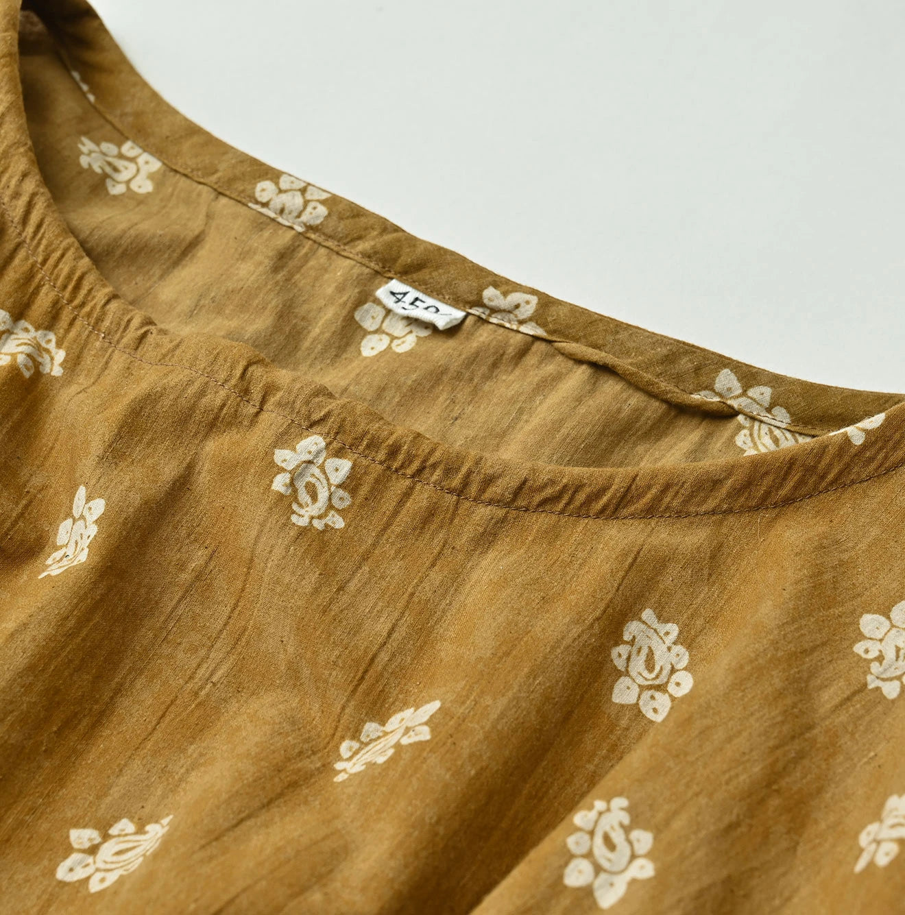 Indian Khadi Bandana Mix A la Mode Patchwork Tiered Dress