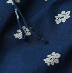 Indigo Hira Bandana Mix A la Mode Patchwork Tiered Dress