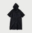 Indigo Thin Back Satin Hooded Dress