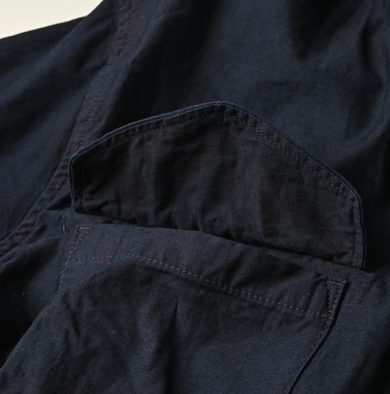 Indigo Thin Back Satin Hooded Dress