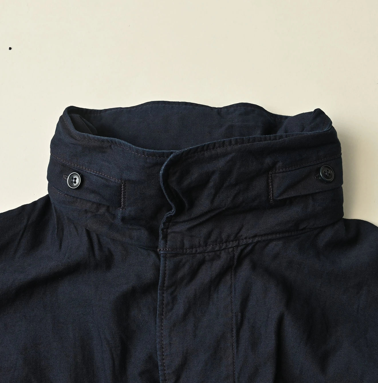 Indigo Thin Back Satin Hooded Dress