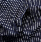 Indigo Fuwa Fuwa Double Woven Easy Dress Detail