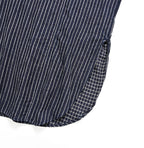 Indigo Fuwa Fuwa Double Woven Easy Dress Detail