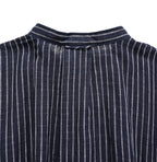 Indigo Fuwa Fuwa Double Woven Easy Dress Detail