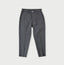 Combed Wool Easy Slacks WOMEN Gray Stripe