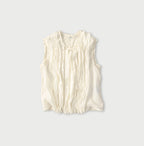 Tenjiku x Feather Khadi Silk Frill Cami