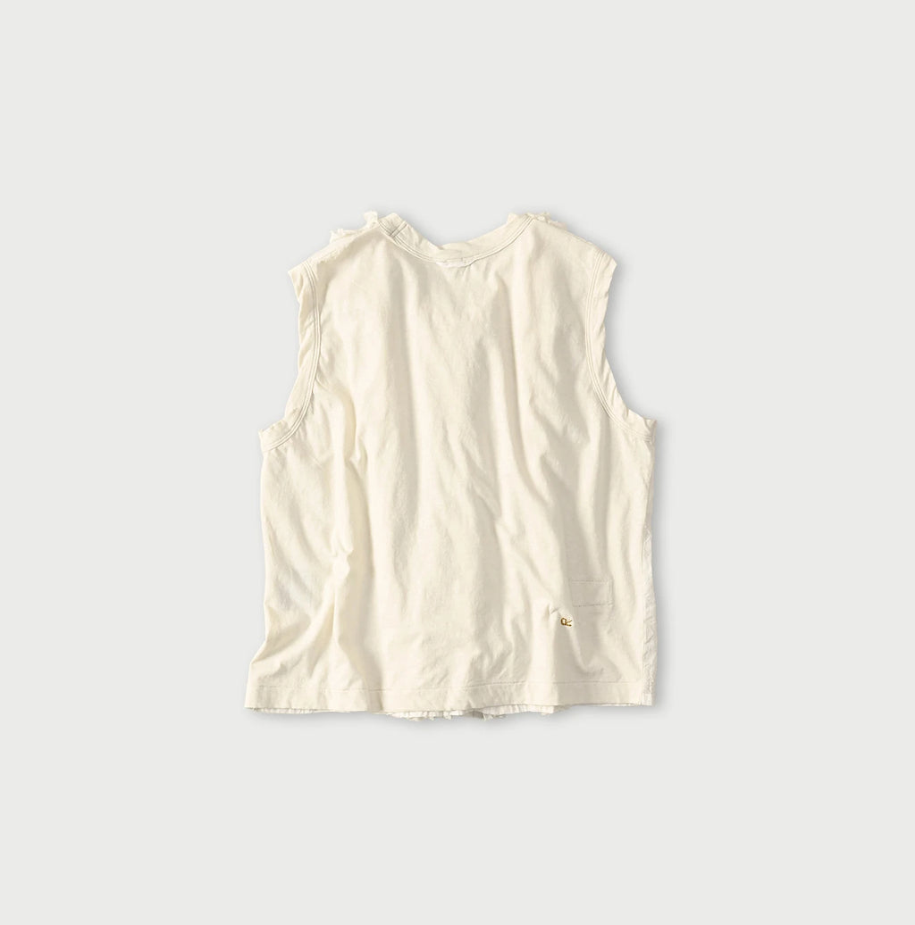 Tenjiku x Feather Khadi Silk Frill Cami