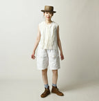 Tenjiku x Feather Khadi Silk Frill Cami