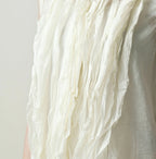 Tenjiku x Feather Khadi Silk Frill Cami