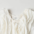 Tenjiku x Feather Khadi Silk Frill Cami