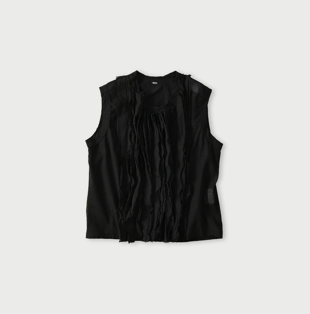 Tenjiku x Feather Khadi Silk Frill Cami