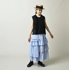 Tenjiku x Feather Khadi Silk Frill Cami