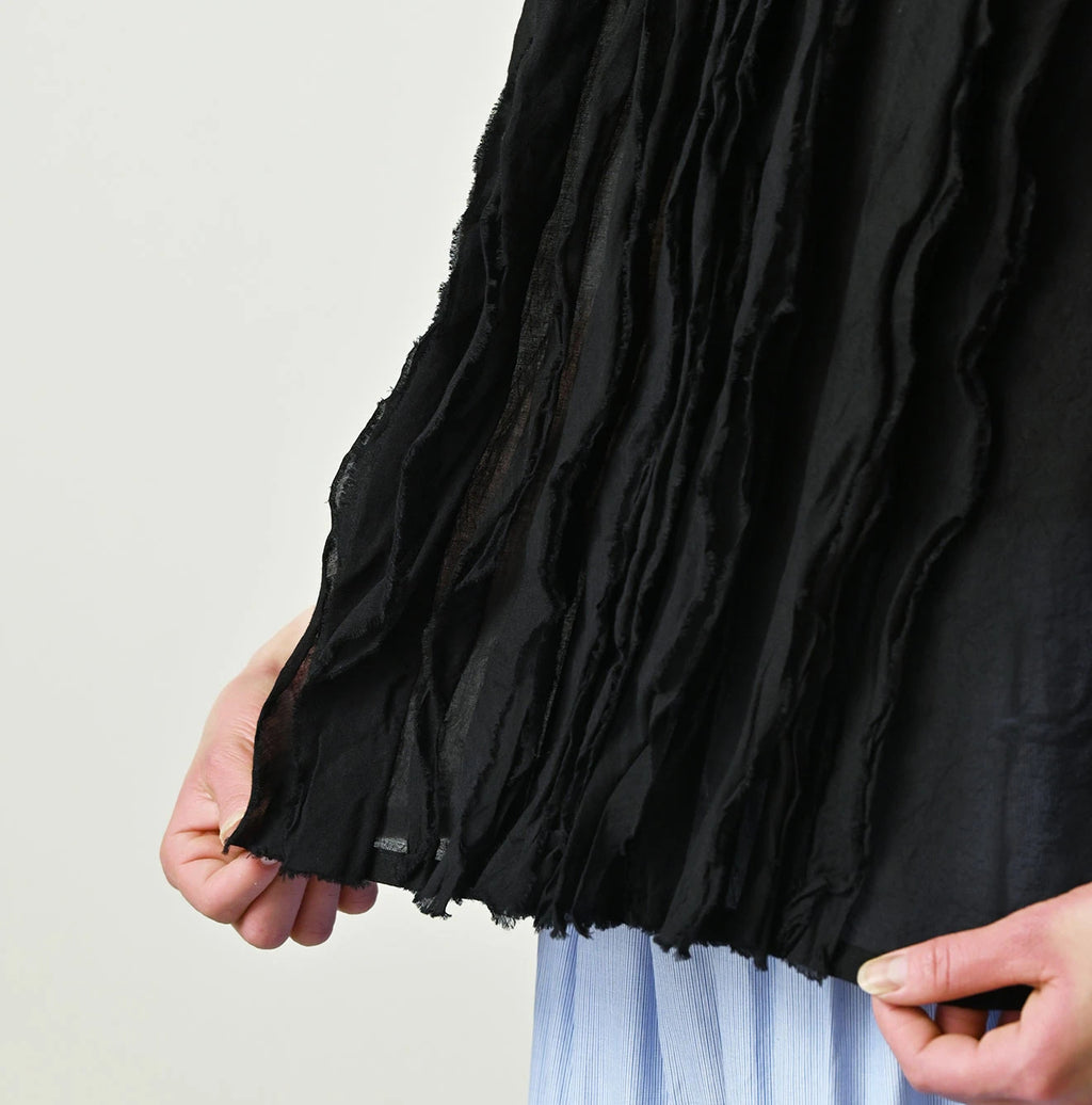 Tenjiku x Feather Khadi Silk Frill Cami