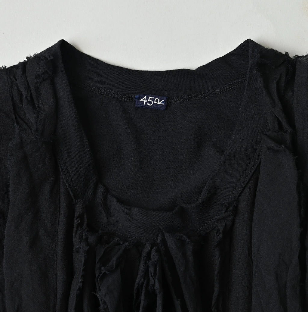Tenjiku x Feather Khadi Silk Frill Cami