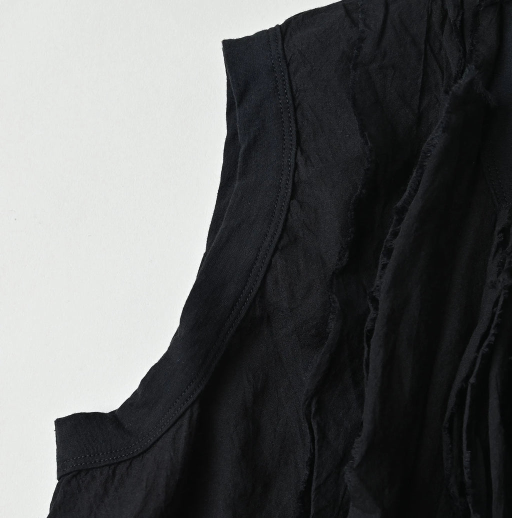 Tenjiku x Feather Khadi Silk Frill Cami