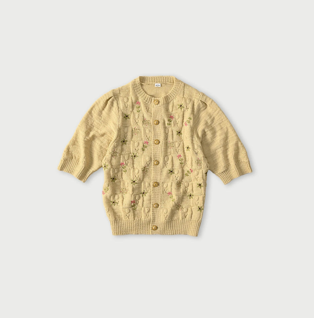 Pom-pom Flower Bolero