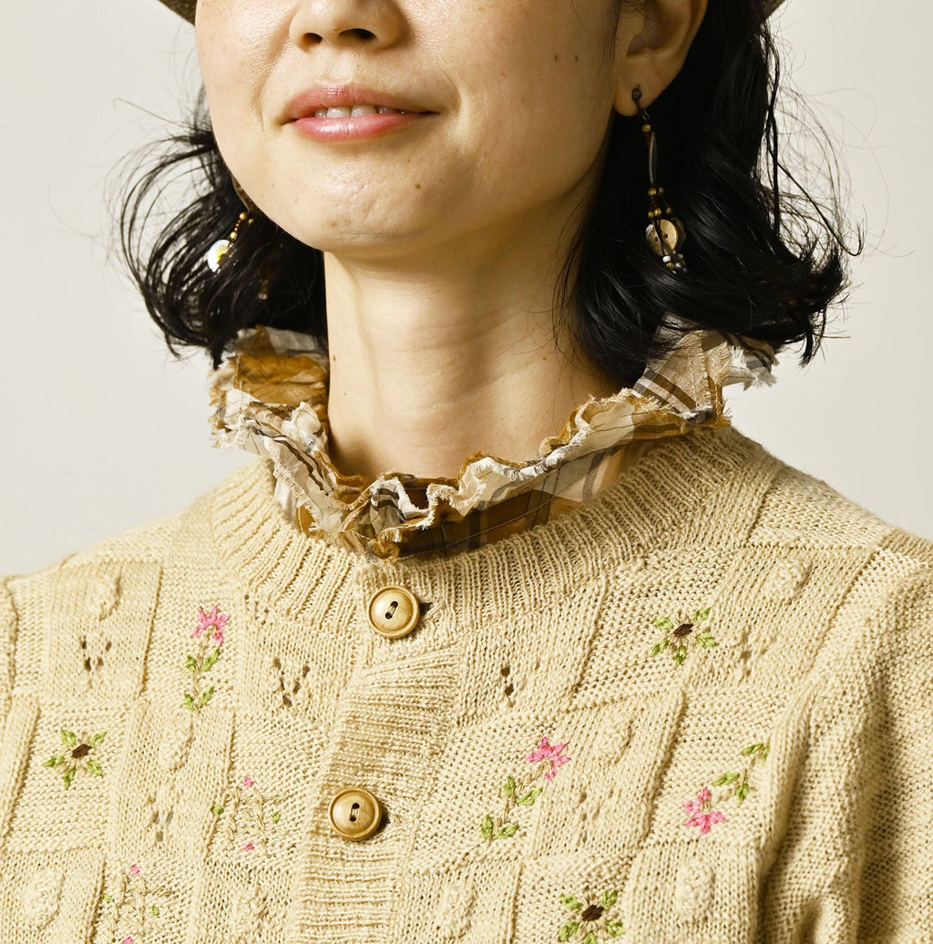 Pom-pom Flower Bolero