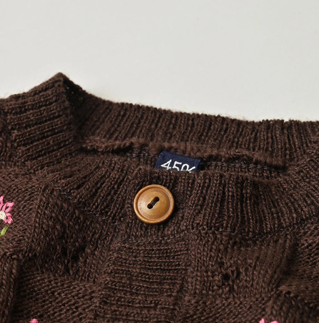 Pom-pom Flower Bolero