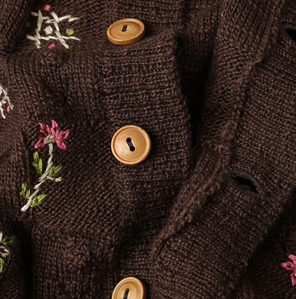 Pom-pom Flower Bolero
