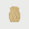 Pom-pom Flower Vest