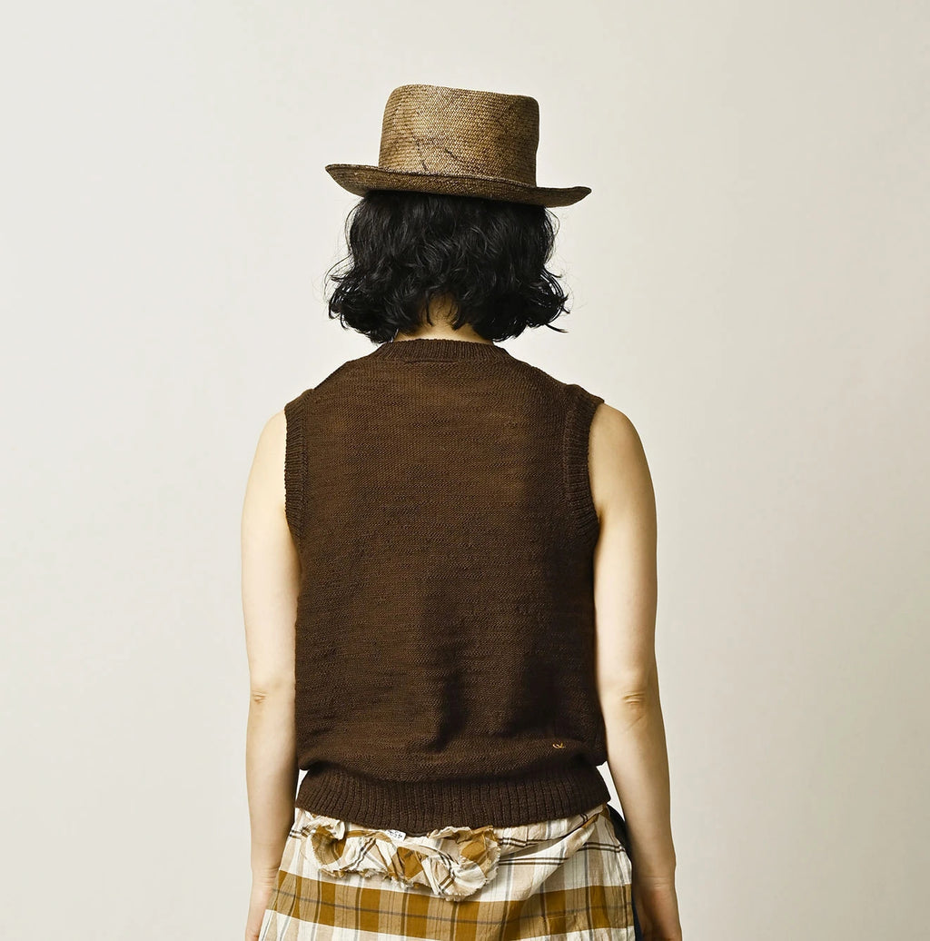 Pom-pom Flower Vest