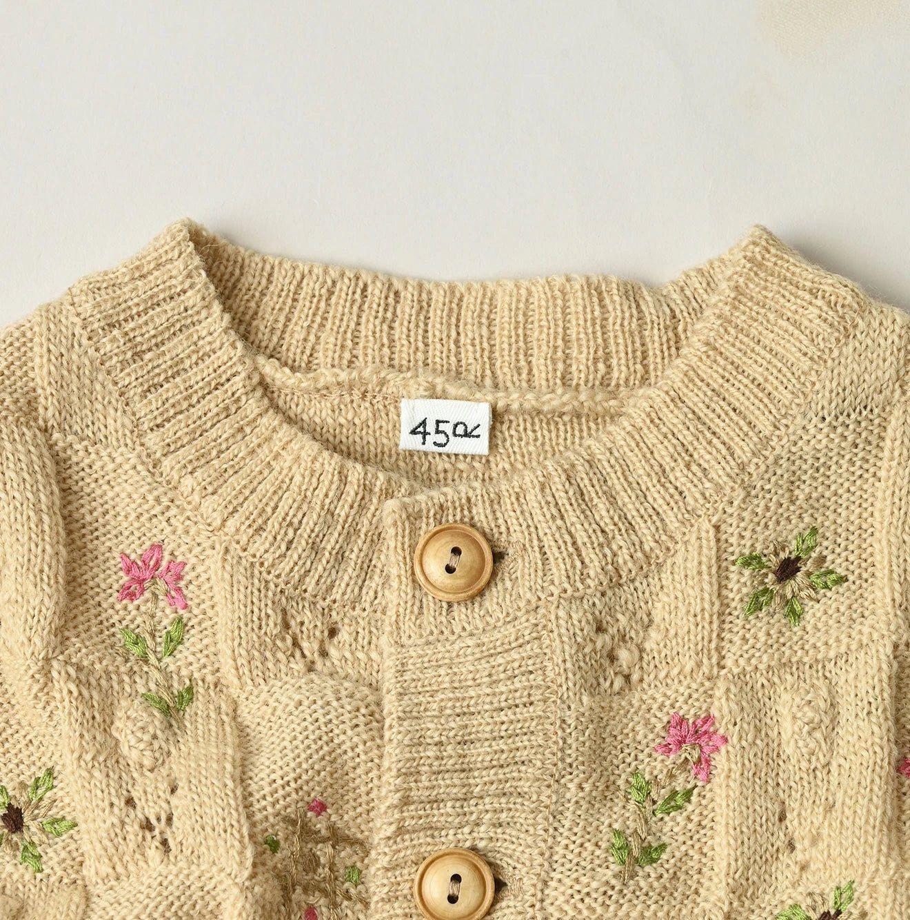 Pom-pom Flower Vest