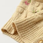 Pom-pom Flower Vest