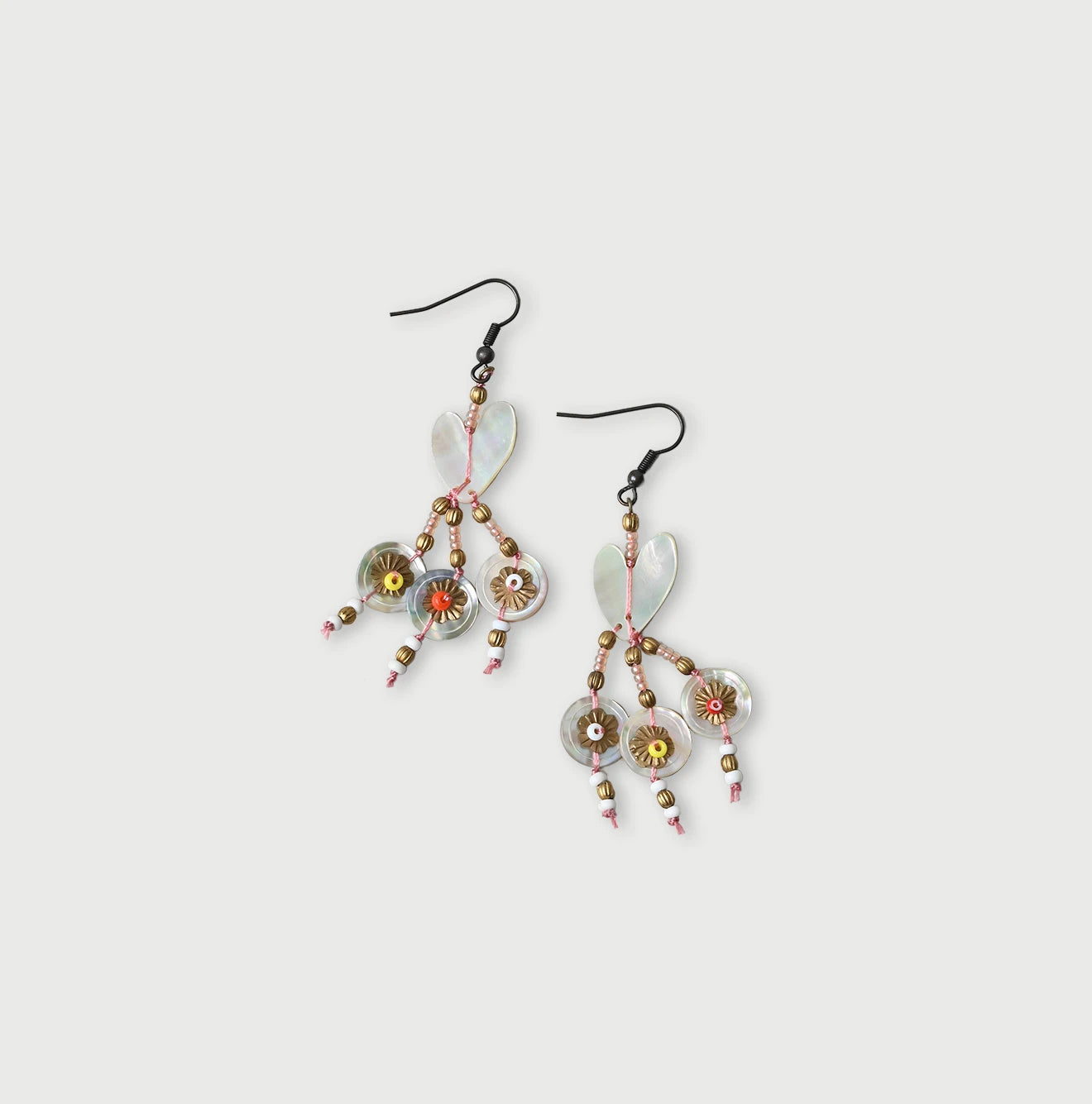 ShellShell Pierced Earrings