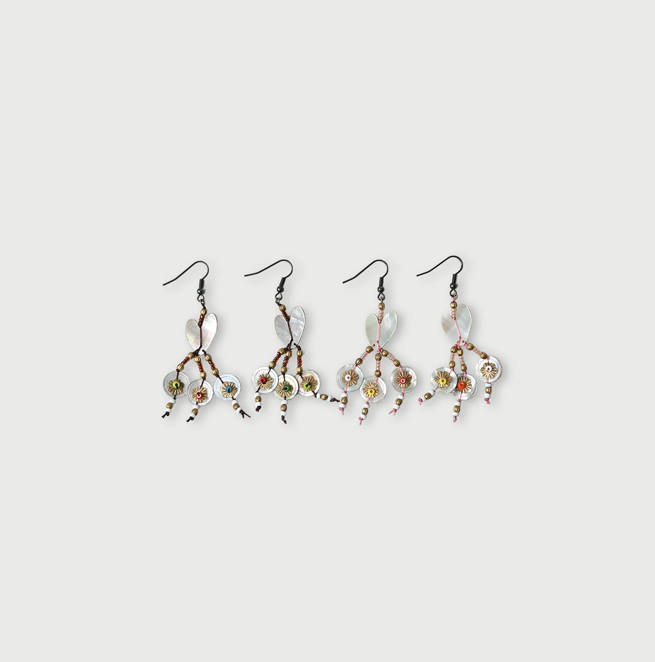 ShellShell Pierced Earrings