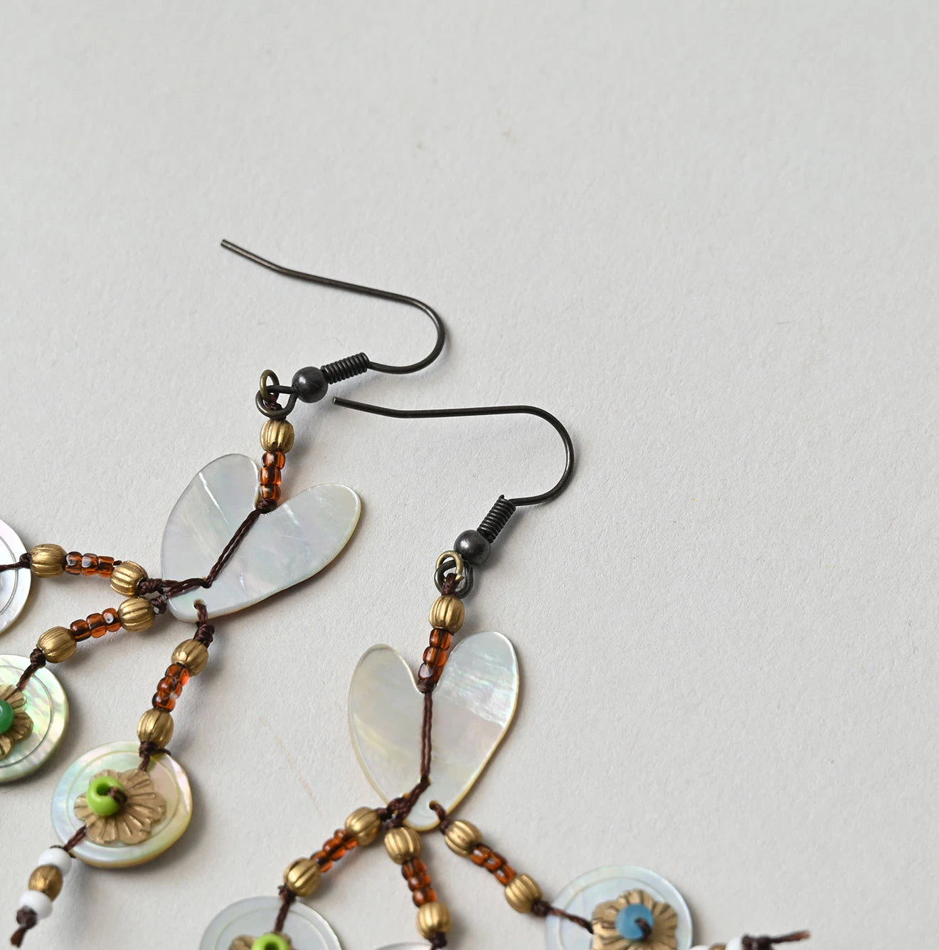 ShellShell Pierced Earrings