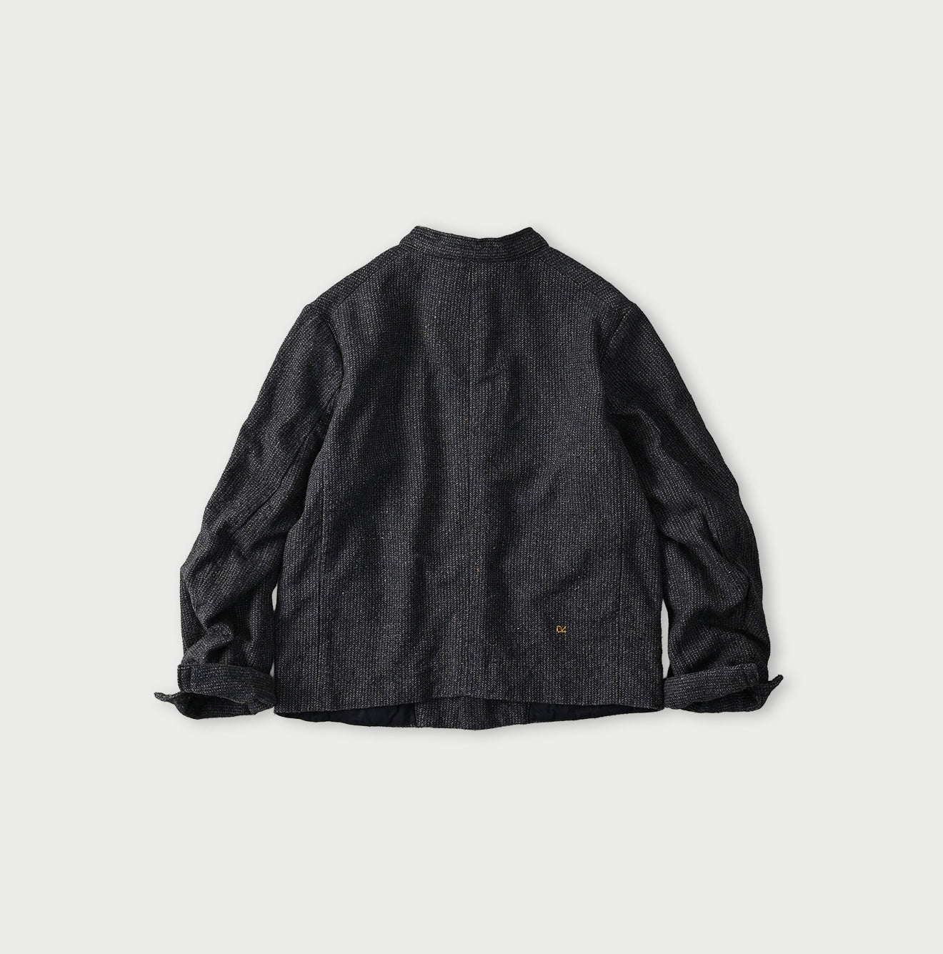 Indigo Cotton Tweed Petit Coverall