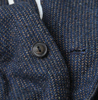 Indigo Cotton Tweed Petit Coverall