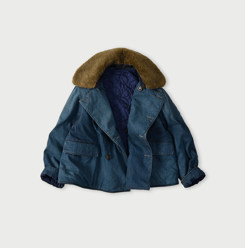 Light Mon Brown x Quilting Annie W Blouson Distressed