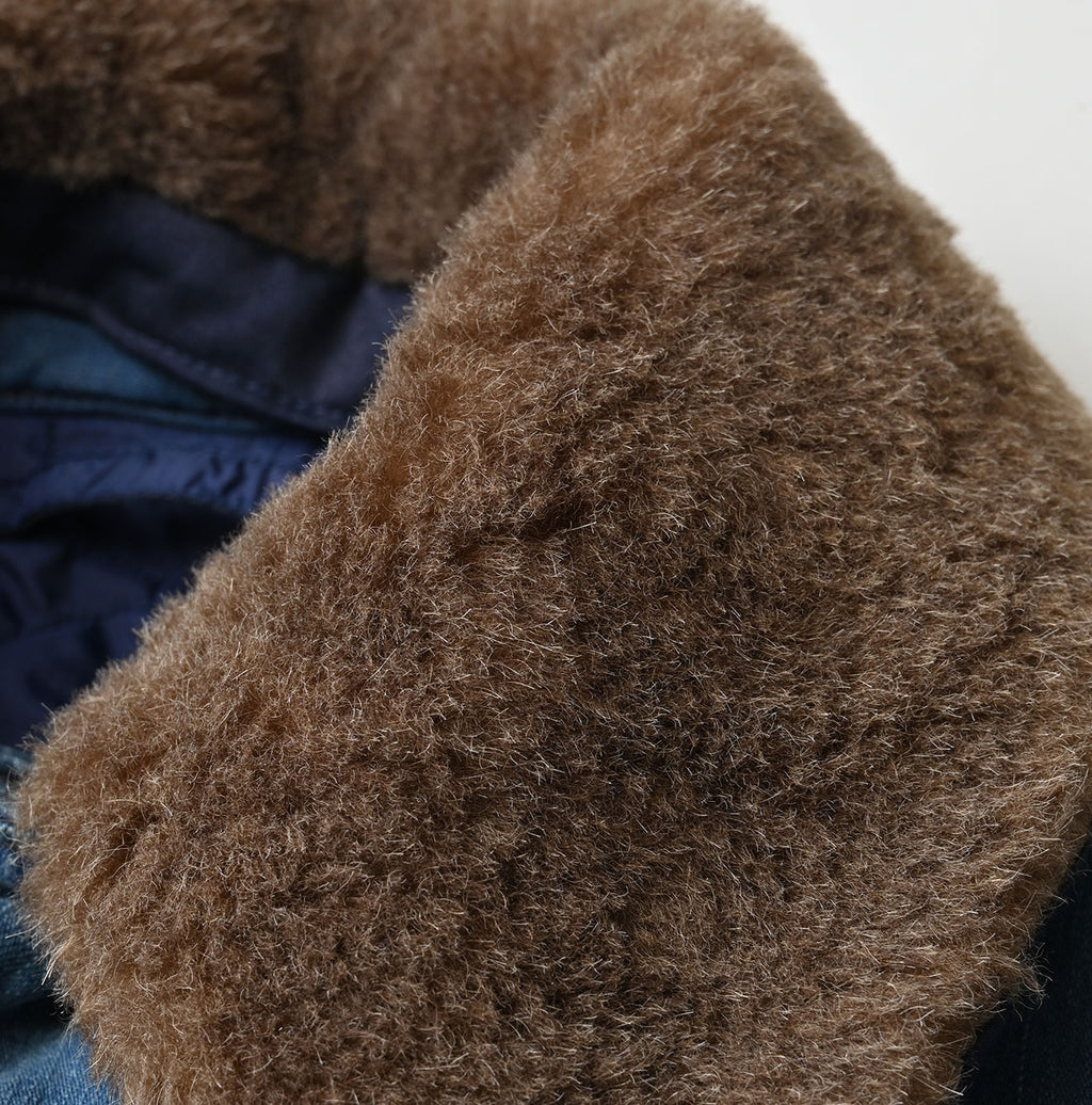 Light Mon Brown x Quilting Annie W Blouson Distressed