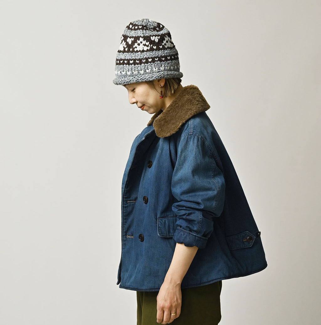 Light Mon Brown x Quilting Annie W Blouson Distressed