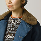 Light Mon Brown x Quilting Annie W Blouson Distressed