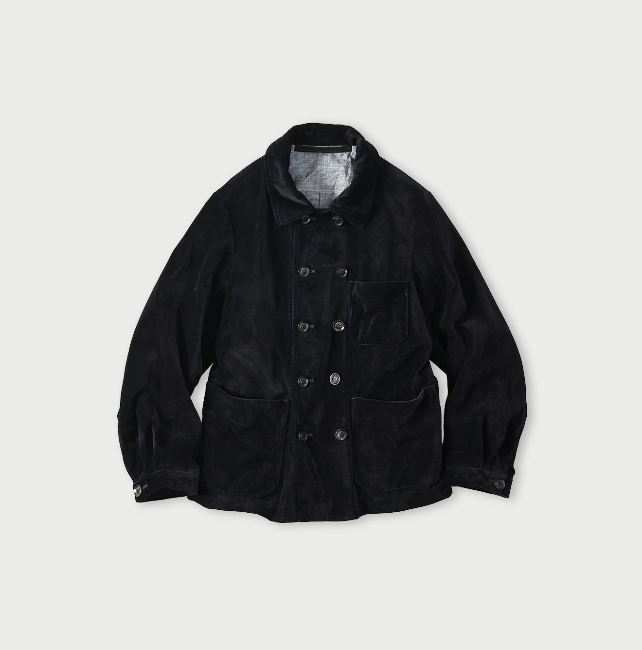 Indigo Velvet W Petit Coverall