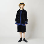 Indigo Velvet W Petit Coverall