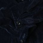 Indigo Velvet W Petit Coverall