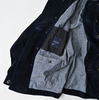 Indigo Velvet W Petit Coverall