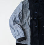 Indigo Velvet W Petit Coverall