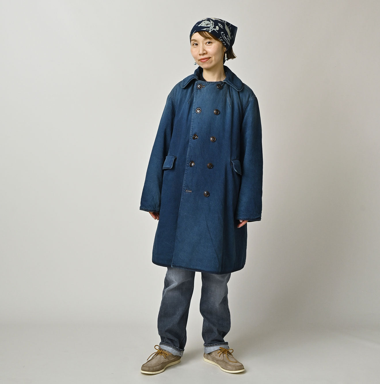 Light Mon Brown x Quilting Annie W Coat Distressed