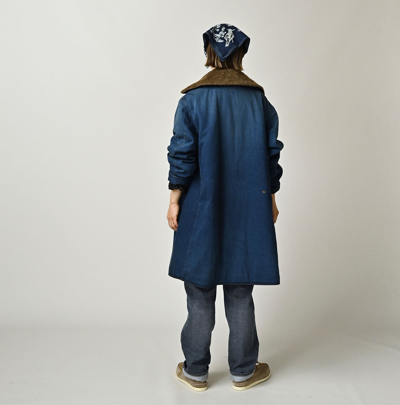 Light Mon Brown x Quilting Annie W Coat Distressed
